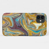 メッシー絵画抽象芸術 |最高の抽象芸術 Case-Mate iPhoneケース (裏面(横))
