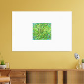 メッシー | Zazzle_Growstore キャンバスプリント (インサイチュ (リビング))