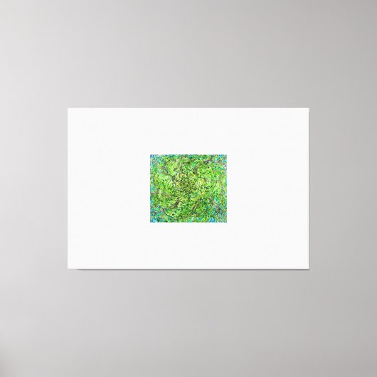 メッシー | Zazzle_Growstore キャンバスプリント (正面)