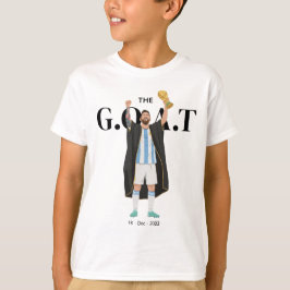 メッシ ワールドカップ チャンピオン Tシャツ
