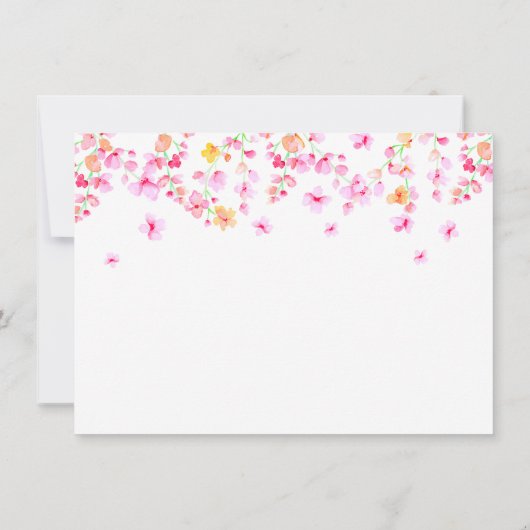 メッセエレガントージの発信 サンキューカード (裏面)