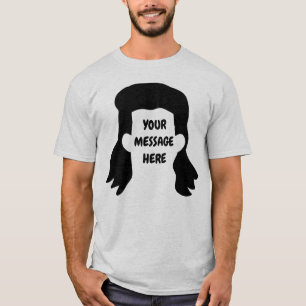 メッセパーソナライズされたージおもしろいマルチグラフィック Tシャツ