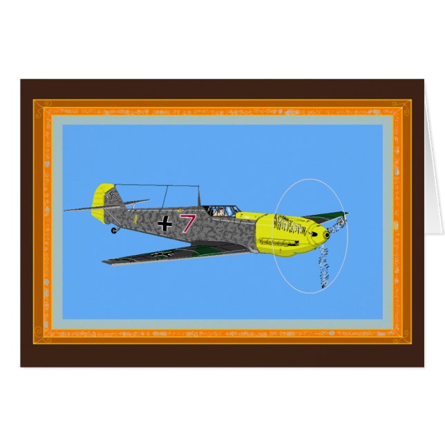 メッセルシュミット109E-7 (正面横)