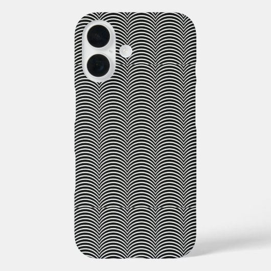 メッセンジャーウェーブパターンケースメイトiPhone 16ケース Case-Mate iPhoneケース (裏面)