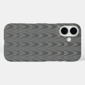 メッセンジャーウェーブパターンケースメイトiPhone 16ケース Case-Mate iPhoneケース (裏面 (横))