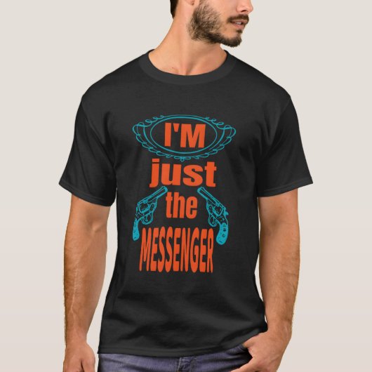 メッセンジャートップSを撃つな Tシャツ (正面)