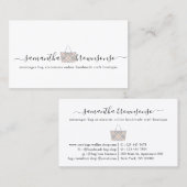 メッセンジャーバッグアクセサリーオンライン手作り 名刺 (正面/裏面)