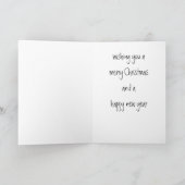 "メッセンジャー"のクリスマスカード シーズンカード (内部)