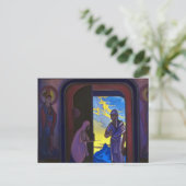 メッセンジャー、1946年ニコラス・ローリッチ ポストカード (スタンド正面)