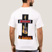 メッセンジャー- St Gabrielの賞賛バンド Tシャツ (裏面)
