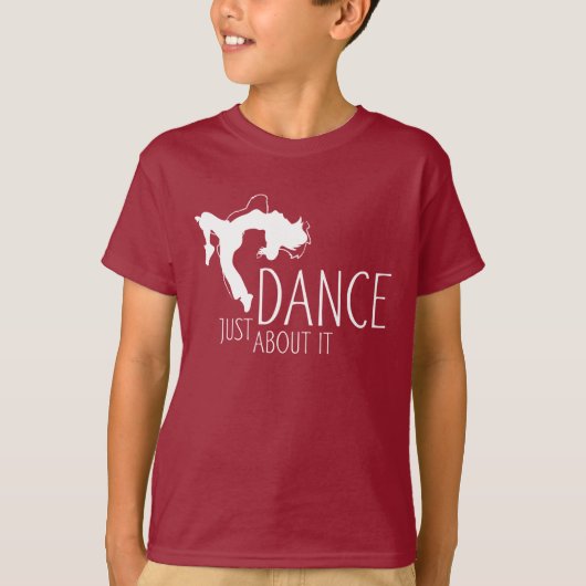 メッセーおもしろいジ – それについてダンス2 Tシャツ (正面)