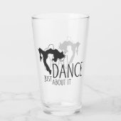 メッセーおもしろいジ – それについて踊るだけ1 タンブラーグラス (裏面)