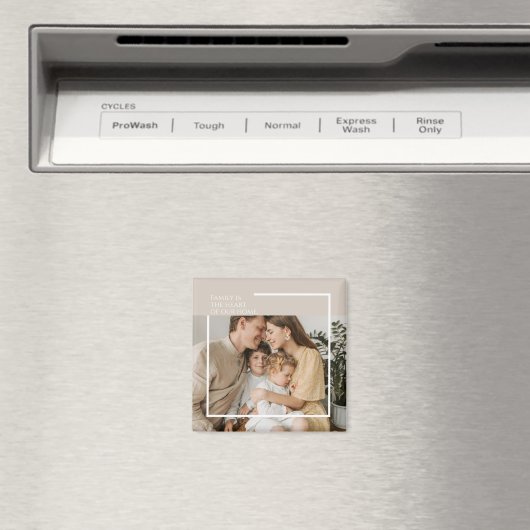 メッセーカスタムジ付きフォトパーソナライズされたマグネット マグネット (インサイチュ (食洗機))