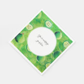 メッセージが一致 スタンダードランチョンナプキン (角)