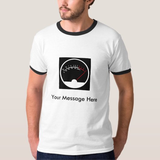 +メッセージが付いている3dbメートルのワイシャツ tシャツ (正面)
