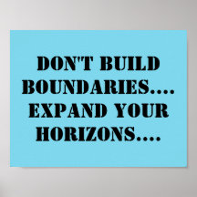 メッセージが表示されたポスター