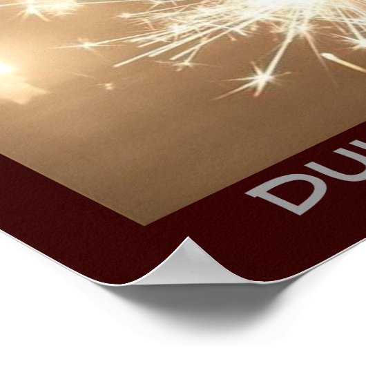 メッセージと共に現れ輝くポスター ポスター (角)