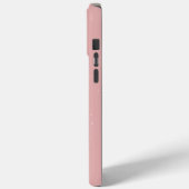 メッセージと名前とピンク&ホワイトのスター・トリオ Case-Mate iPhoneケース (裏面 / 左)