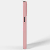 メッセージと名前とピンク&ホワイトのスター・トリオ Case-Mate iPhoneケース (裏面 / 右)