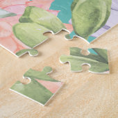 メッセージなしの検疫パーソナライズされた成功 ジグソーパズル (側面)