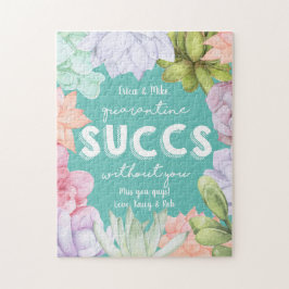 メッセージなしの検疫パーソナライズされた成功 ジグソーパズル