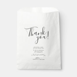 メッセージに感謝結婚する フェイバーバッグ