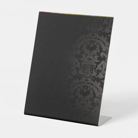 メッセージのアラームシンボルや象徴 台座サイン (正面)