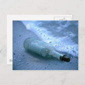 メッセージのボトル ポストカード (正面/裏面)