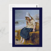 メッセージのボトル ポストカード (正面/裏面)