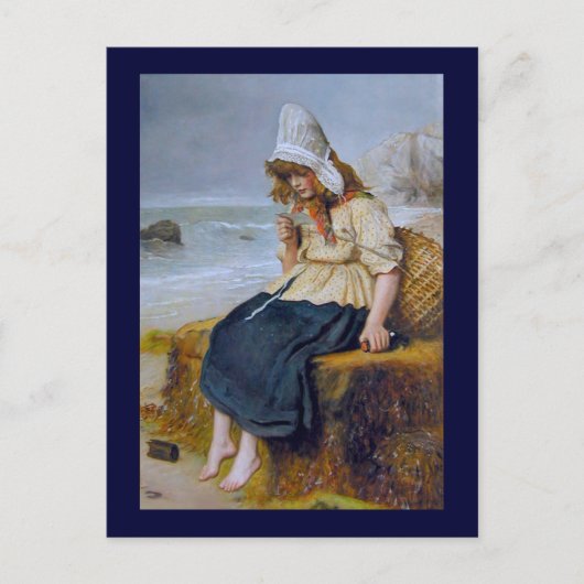 メッセージのボトル ポストカード (正面)