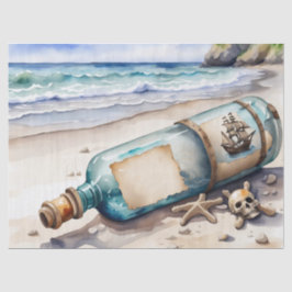 メッセージのボトル 薄葉紙