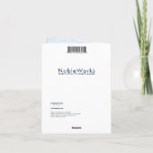 メッセージのマイルストーン21 -誕生日 カード (裏面)