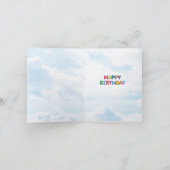 メッセージのマイルストーン21 -誕生日 カード (内部)