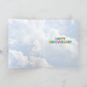 メッセージのマイルストーン60 – 記念日 カード (内部)