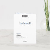 メッセージのマイルストーン60 -誕生日 カード (裏面)