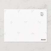 メッセージの昇格にカスタムヴィンテージはがき ポストカード (裏面)