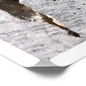 メッセージの裏に ポスター (角)