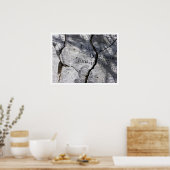 メッセージの裏に ポスター (キッチン)