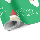 メッセージの追加 |シンプリーサンタ ラッピングペーパー (ロールコーナー)