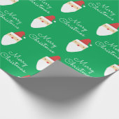 メッセージの追加 |シンプリーサンタ ラッピングペーパー (角)