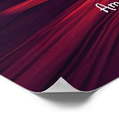 メッセージの追加、搭乗宇宙飛行士の火星 ポスター (角)