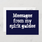 メッセージの郵便はがき ポストカード (正面/裏面)