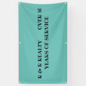 メッセージをここに置く…屋外バナー 横断幕 (縦)