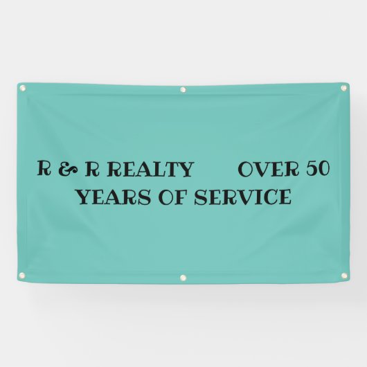 メッセージをここに置く…屋外バナー 横断幕 (横)