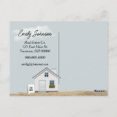 メッセージをビーチで販売する時間 ポストカード (裏面)