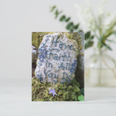 メッセージを信じて感動的いる ポストカード (スタンド正面)