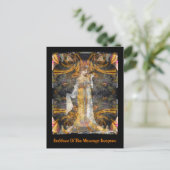 メッセージを守る女神 ポストカード (スタンド正面)