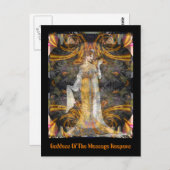 メッセージを守る女神 ポストカード (正面/裏面)