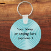 メッセージを青で表示 – keychain キーホルダー (正面)