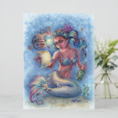 メッセージインザボトルマーメイドファンタジーアートカード (スタンド正面)